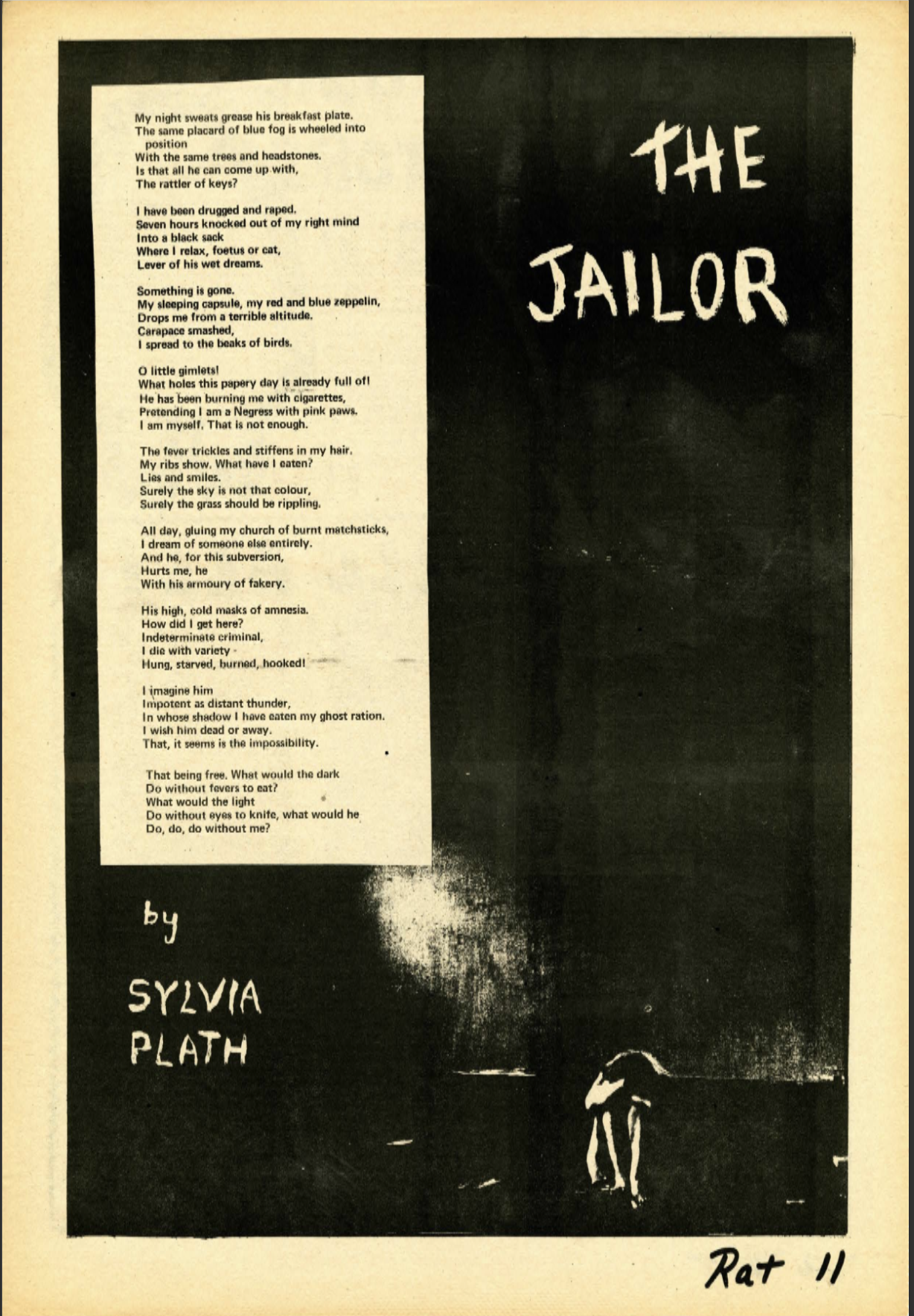 The Jailor By Sylvia Plath