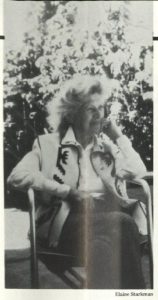 Malka Tussman, in LA, 1970s