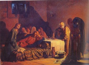17. Nikolai Ge, "The Last Supper," 1866