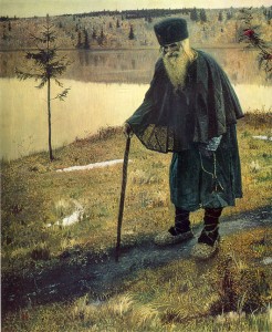 4. Mikhail Nesterov, "Spiritual Hermit," 1888-1889