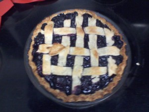 finished pie