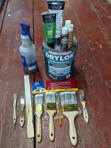 Elizabeth's supplies.