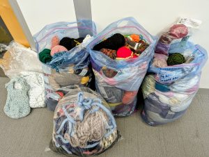 53 pounds of yarn