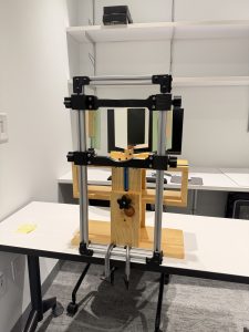 Mirrorhaploscope finished product, photo taken in the WAVE Lab