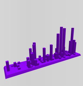 Nikhil Radosevich ‘27 created a data expression method for turning spreadsheets into 3D objects