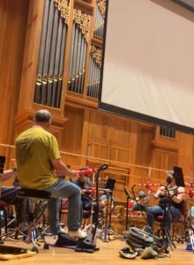 This video shows the instruments in action during a New York rehearsal.