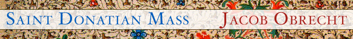 Obrecht Mass