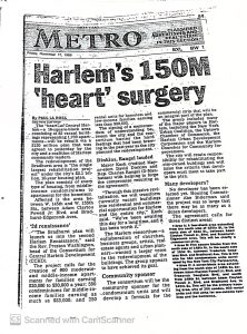 Harlem's 150M "Heart" surgery 